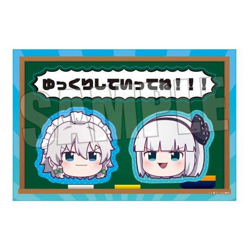 『東方Project』ステッカー /魂魄 妖夢&十六夜 咲夜(ゆっくり)【202509再販】